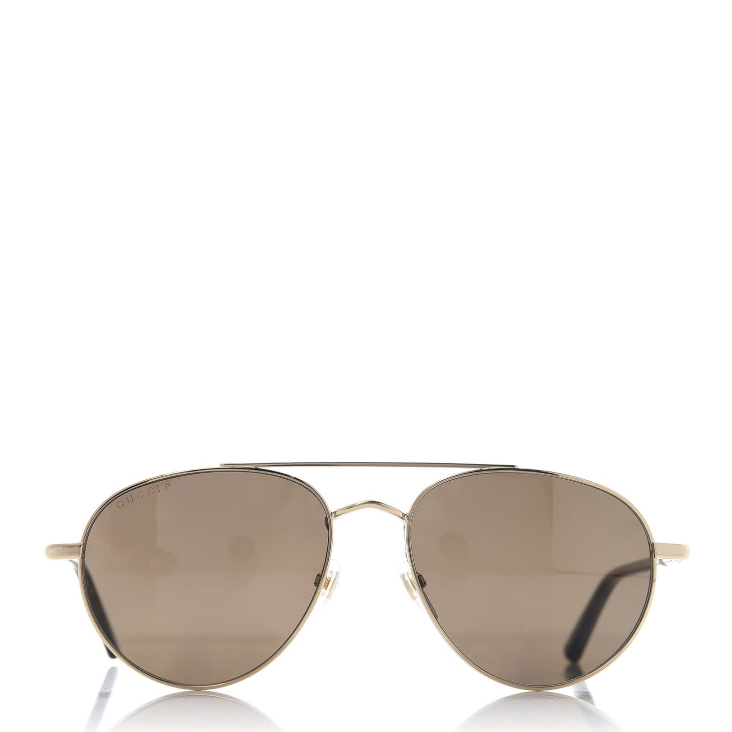 Metal Aviator Sunglasses GG0388S Gold