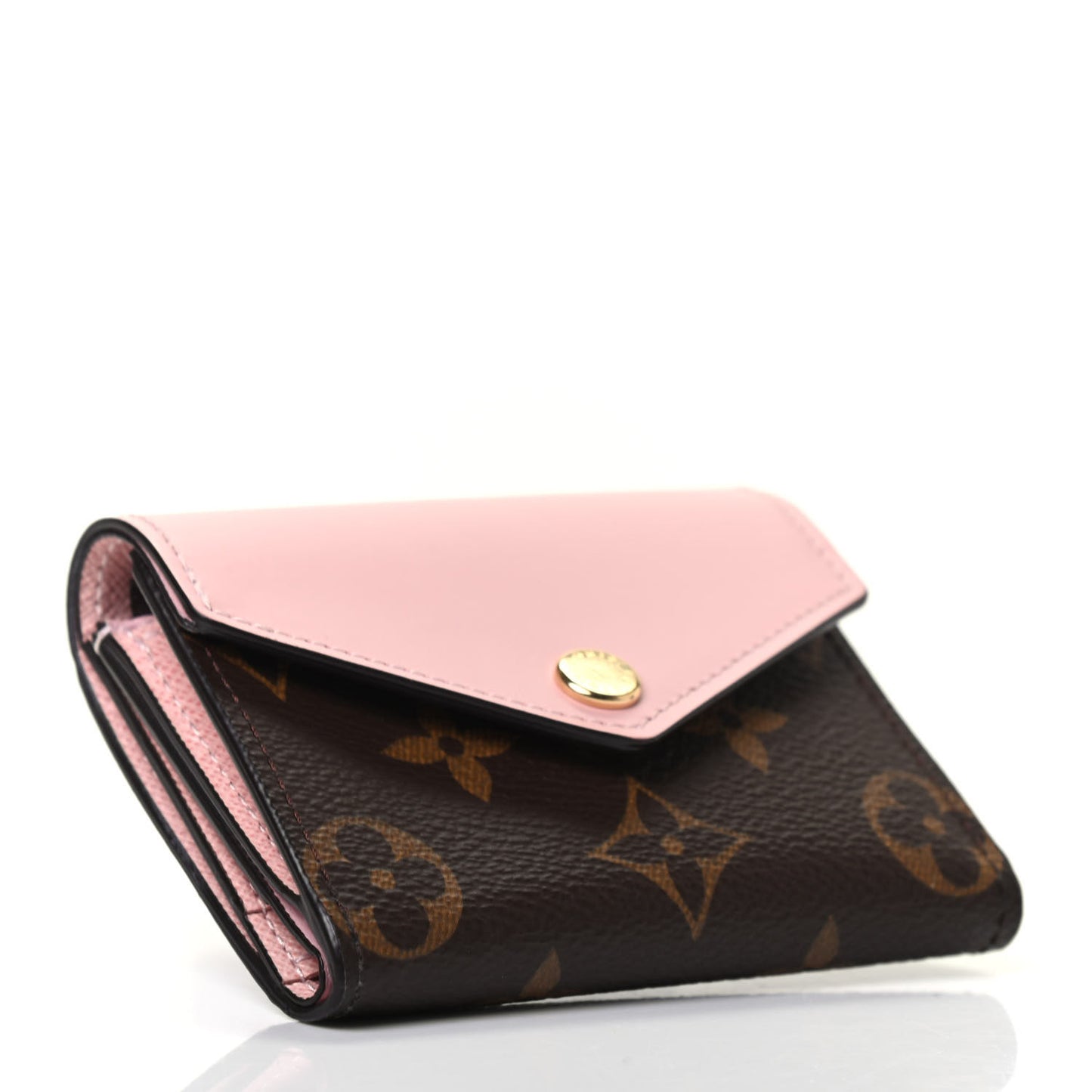 Monogram Zoe Wallet Rose Ballerine