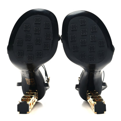 Givenchy Smooth Nappa G Cube 105mm Sandals 38 Black 5 of 10