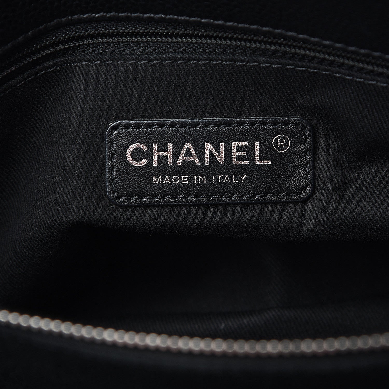 Chanel Caviar Quilted Timeless CC Soft Tote Black 5 of 10