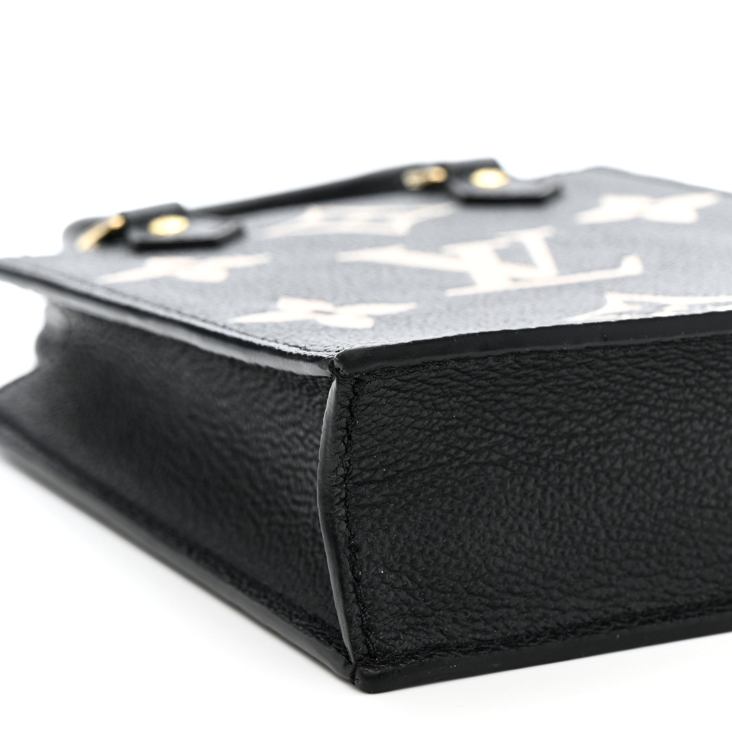 Louis Vuitton Empreinte Monogram Giant Petit Sac Plat Black Beige 8 of 10