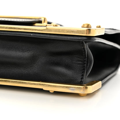 Prada City Calf Saffiano Cahier Bag Black 9 of 10