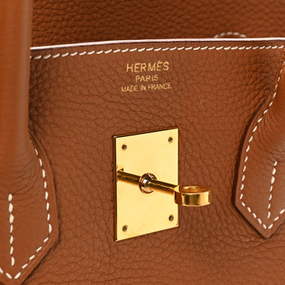 Hermes Togo Birkin 35 Gold 6 of 10