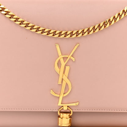 Saint Laurent Smooth Calfskin Medium Classic Monogram Kate Tassel Satchel Pink 8 of 11