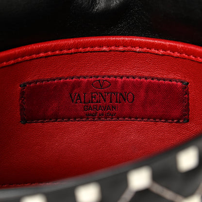 Valentino Garavani Lambskin Small Free Rockstud Spike Shoulder Bag Black 6 of 10