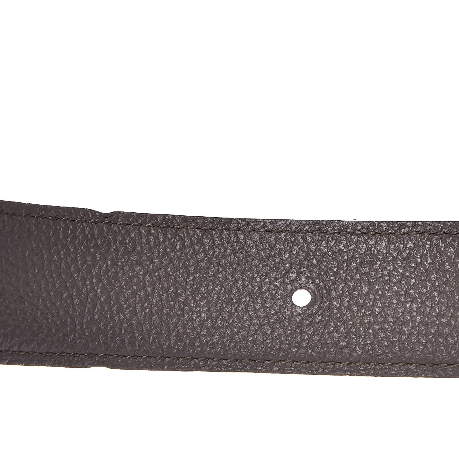 Hermes Box Togo 32mm H Belt 85 Black Etain 8 of 11