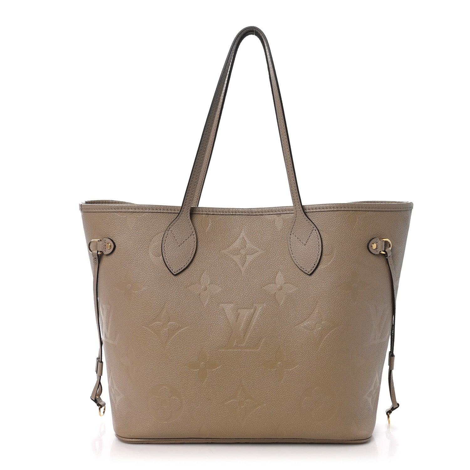 Louis Vuitton Empreinte Monogram Giant Neverfull MM Tourterelle 1 of 10