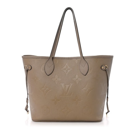 Louis Vuitton Empreinte Monogram Giant Neverfull MM Tourterelle 1 of 10