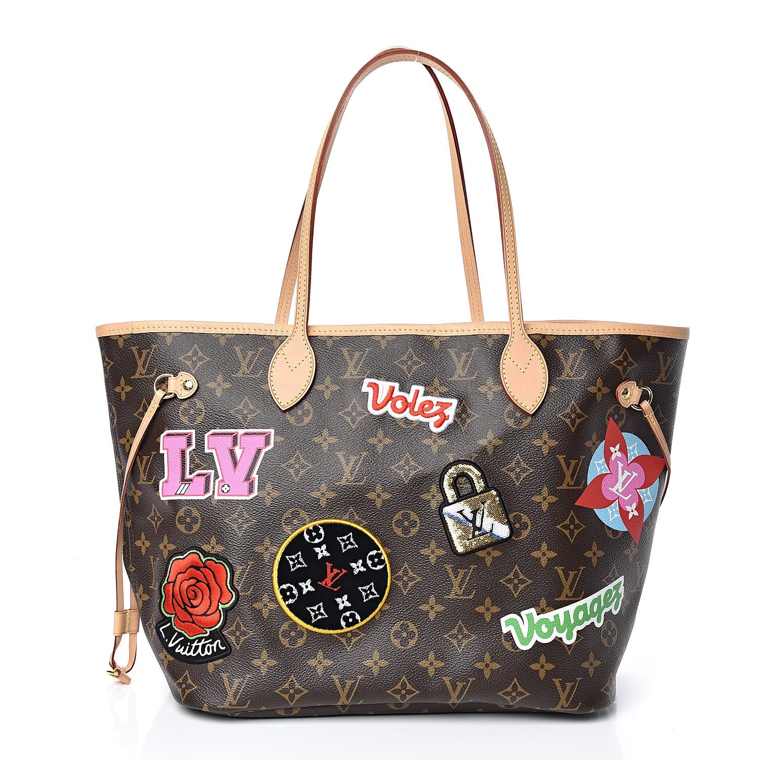 Louis Vuitton Monogram Travel Stickers Neverfull MM 3 of 11
