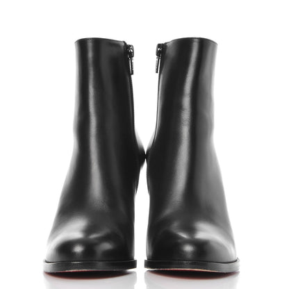 Christian Louboutin Calfskin Adox 85 Ankle Boots 36.5 Black 2 of 10