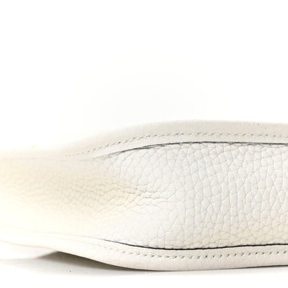 Hermes Taurillon Clemence Evelyne TPM New White 8 of 10