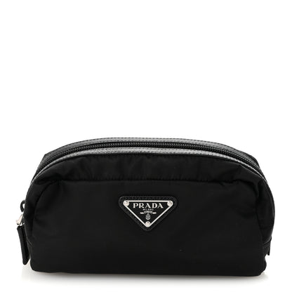 Prada Nylon Vela Cosmetic Pouch Black 1 of 6