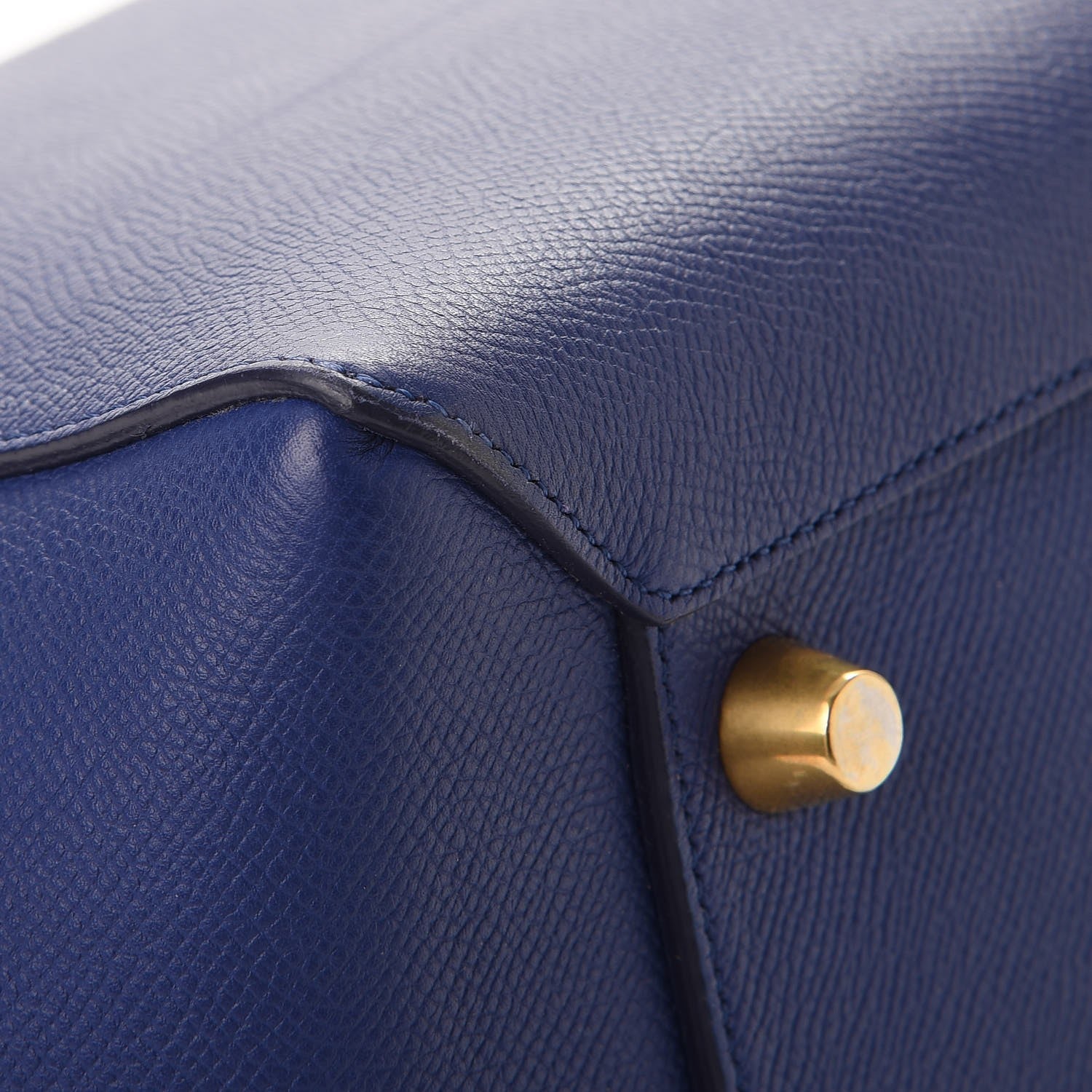 Celine Grained Calfskin Mini Belt Bag Indigo 18 of 19