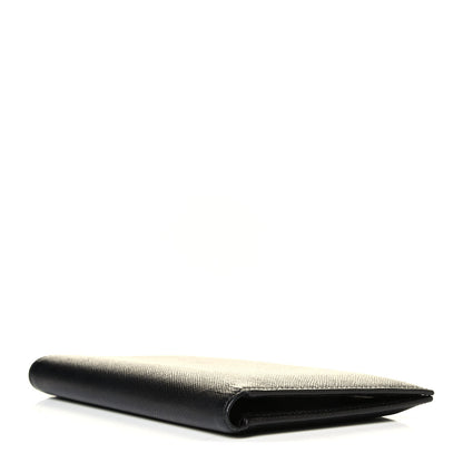 Prada Saffiano Flap Passport Holder Black 3 of 6
