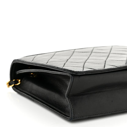 Chanel Lambskin Quilted CC Flap Black 10 of 12