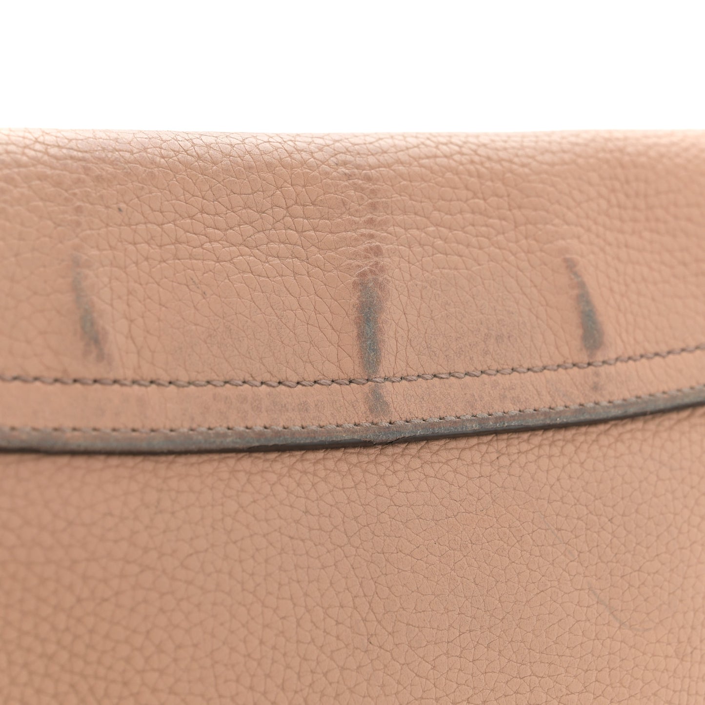 Pebbled Calfskin Medium Soho Flap Crossbody Camelia