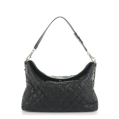 Chanel Caviar Quilted French Riviera Hobo Black 1 of 7