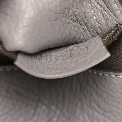 Chloe Calfskin Mini Marcie Round Crossbody Bag Cashmere Grey 8 of 11