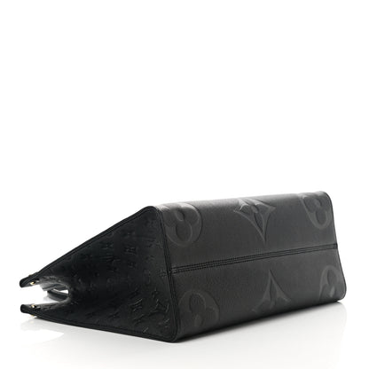 Louis Vuitton Empreinte Monogram Giant Onthego MM Black 4 of 8