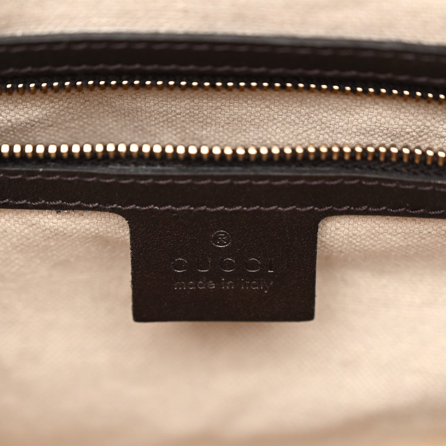 Monogram Selleria Calfskin Vintage Web Medium Boston Beige Ebony Cocoa