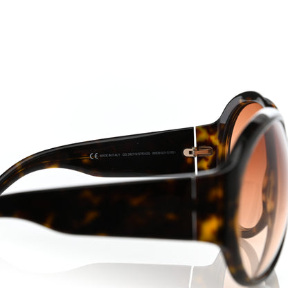 Gucci Tortoise Strass Crystal Sunglasses 2927S 5 of 6
