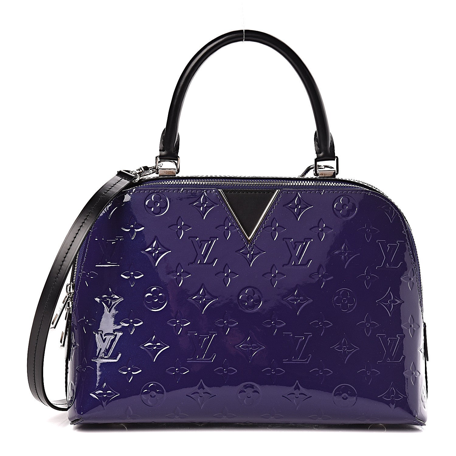 Louis Vuitton Vernis Melrose Blueberry 1 of 12