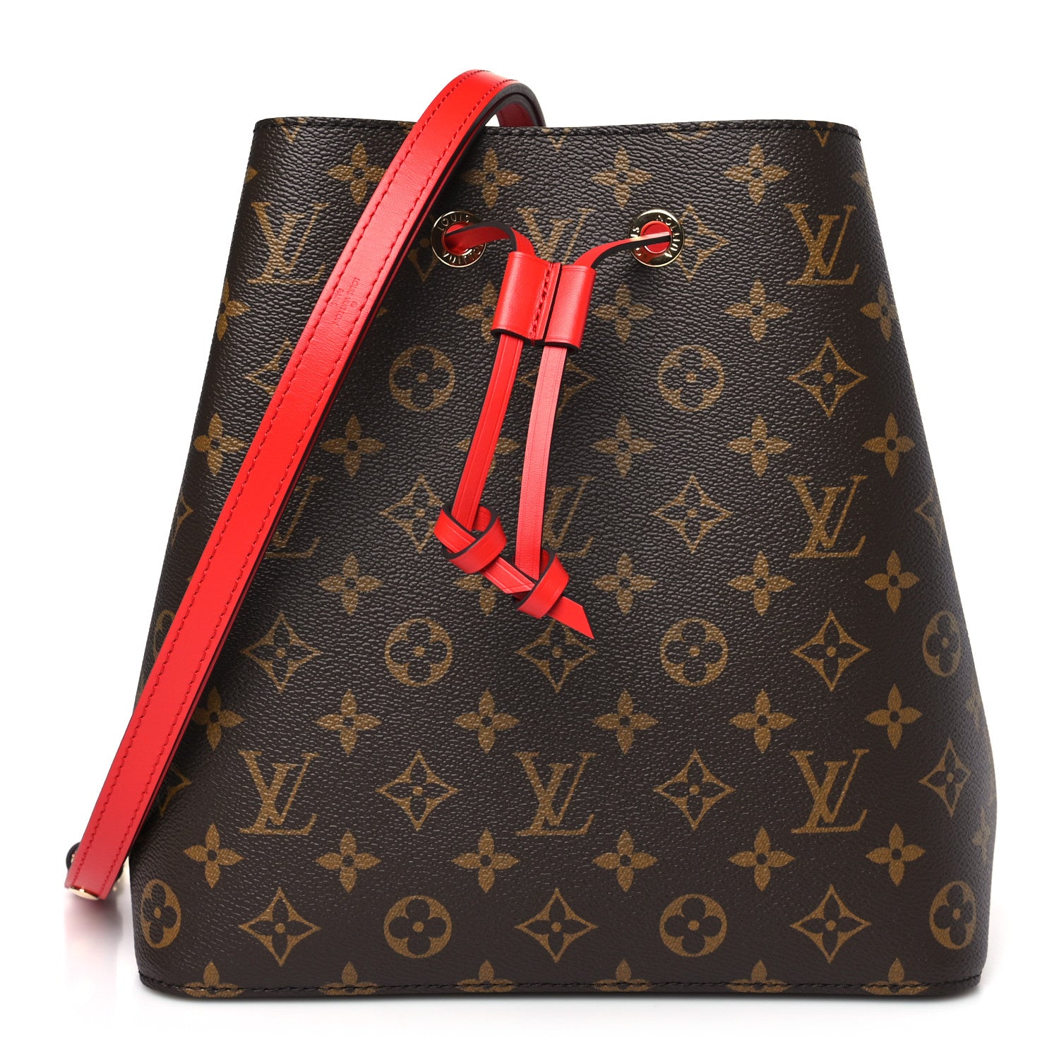 Louis Vuitton Monogram Neonoe MM Coquelicot 1 of 8