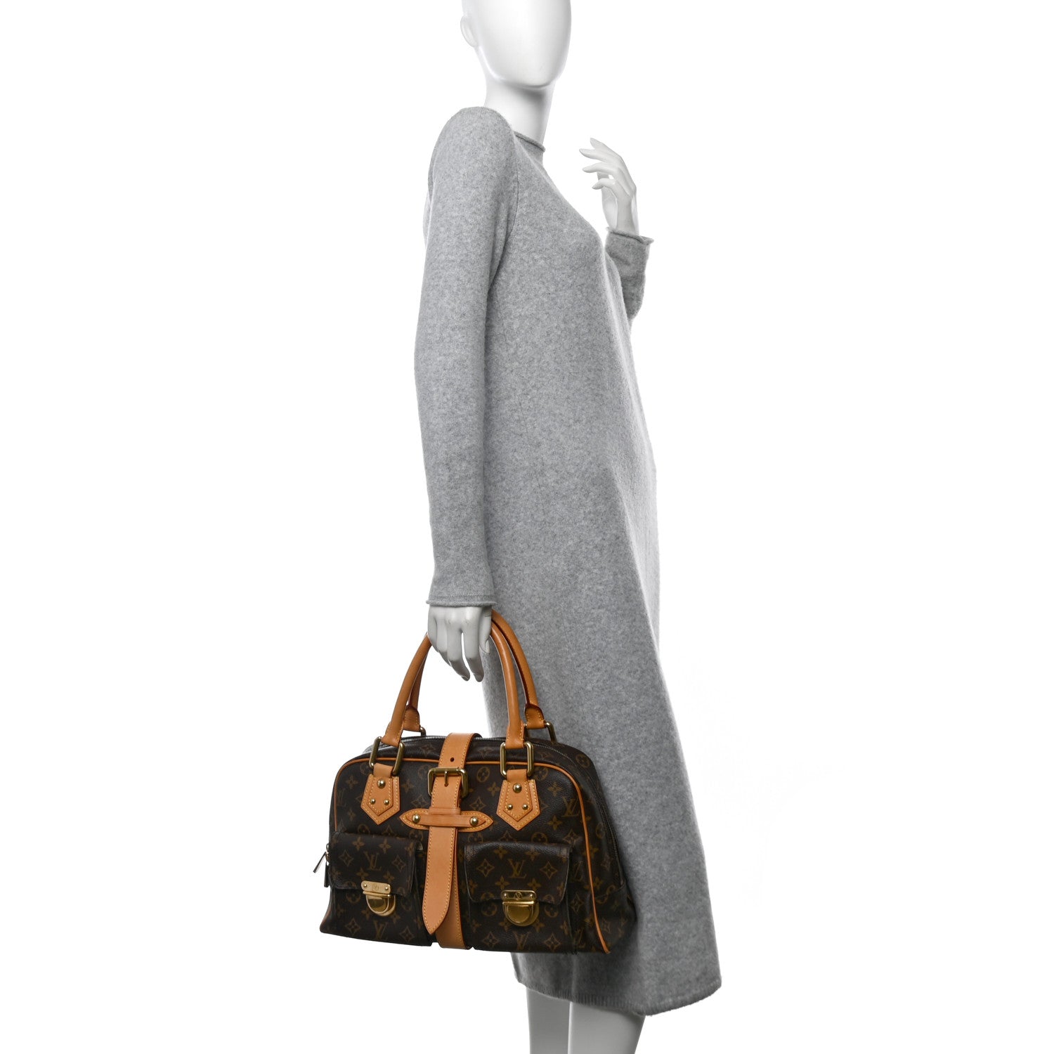 Louis Vuitton Monogram Manhattan GM 2 of 14