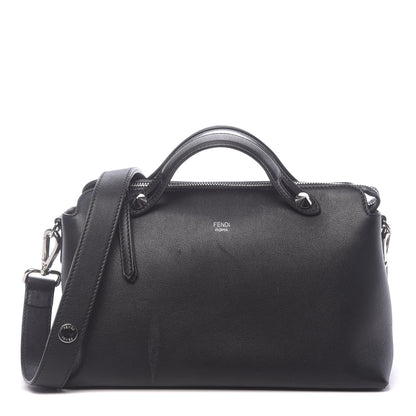Fendi Vitello Dolce Marmol Medium By The Way Boston Bag Black 1 of 13