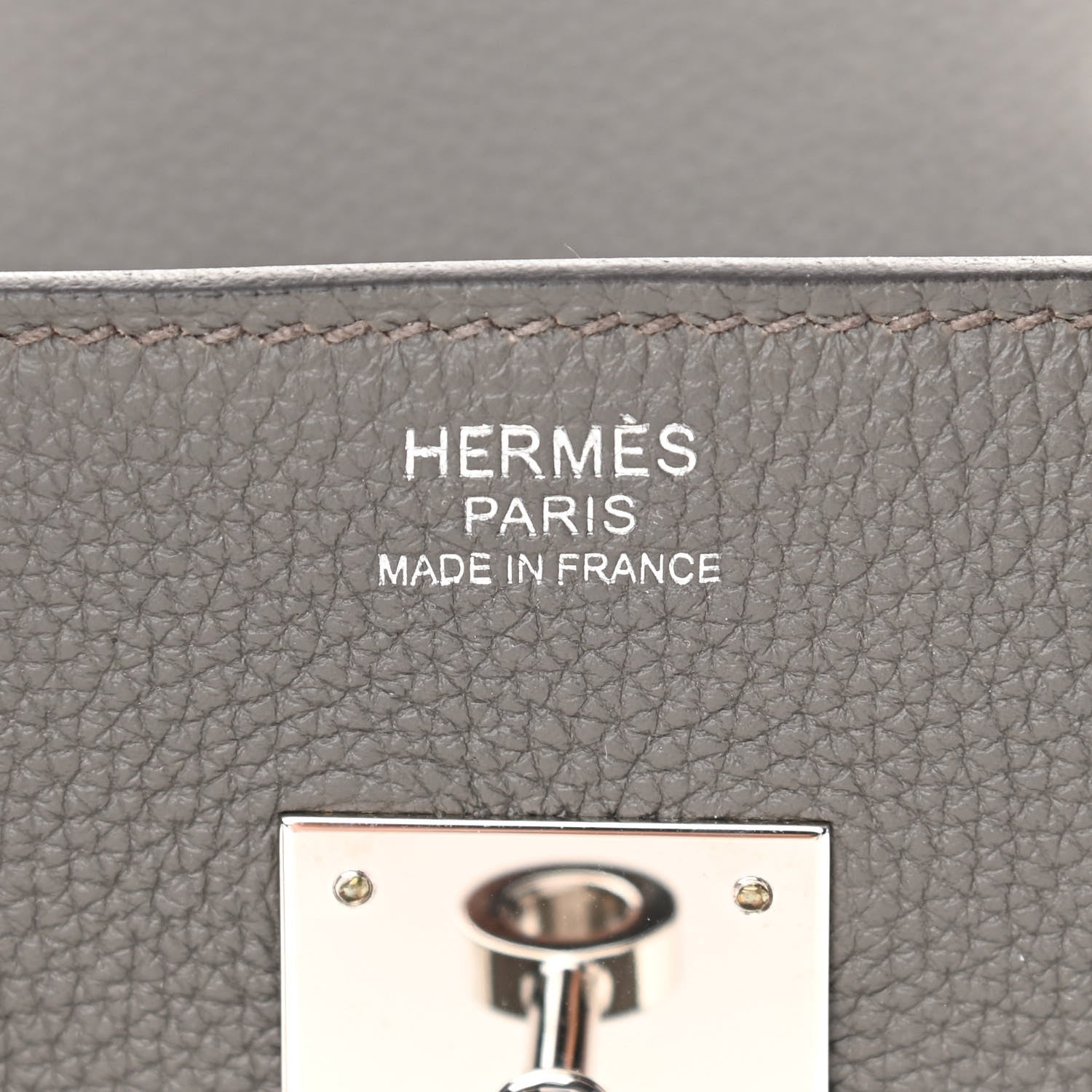 Hermes Togo Birkin 30 Etain 6 of 11