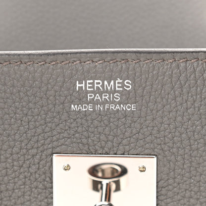 Hermes Togo Birkin 30 Etain 6 of 11