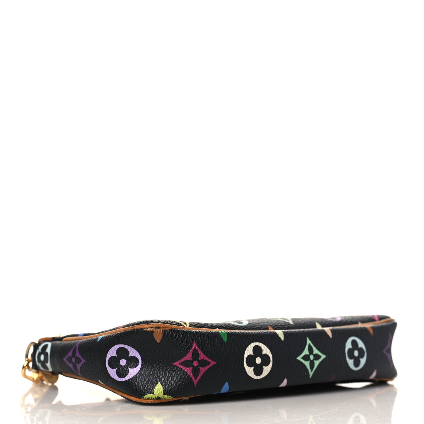 Monogram Multicolor Pochette Accessories Black
