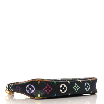 Louis Vuitton Monogram Multicolor Pochette Accessories Black 4 of 9