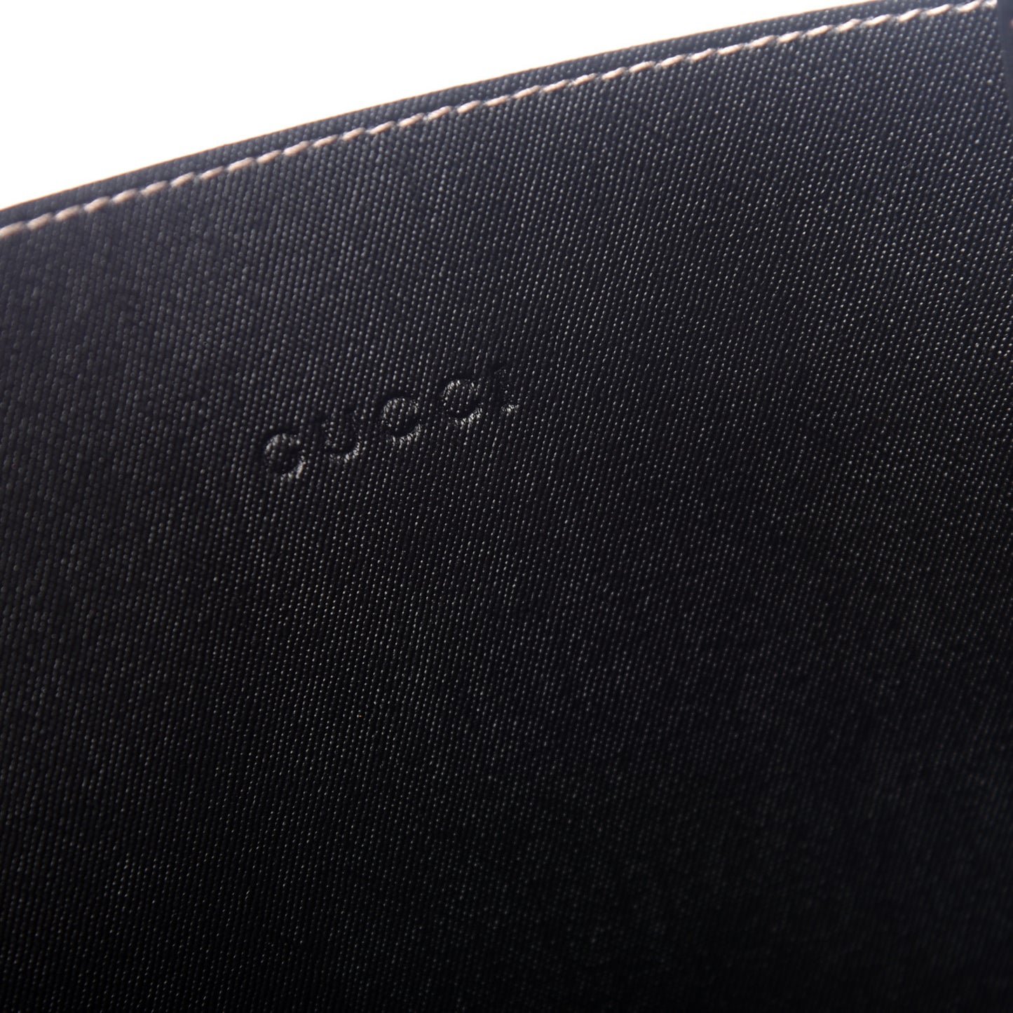 Calfskin GG Supreme Monogram Medium Reversible Tote Black