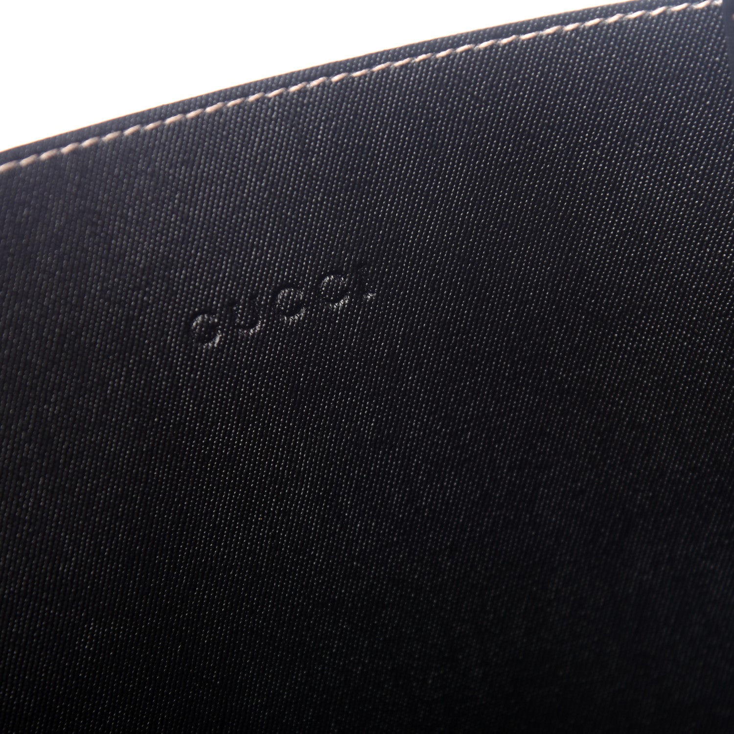 Gucci Calfskin GG Supreme Monogram Medium Reversible Tote Black 8 of 9