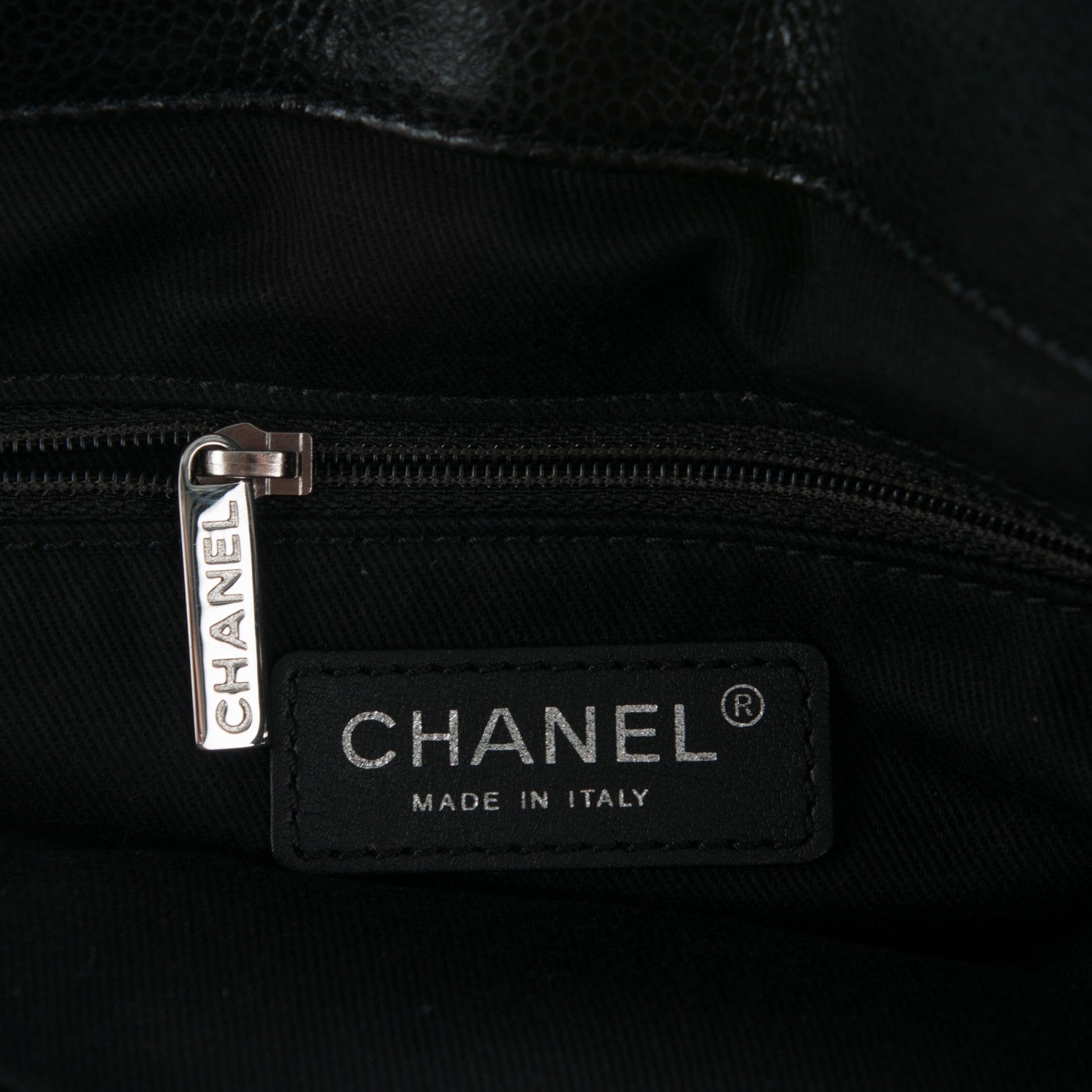 Chanel Caviar Quilted Timeless CC Soft Tote Black 7 of 7