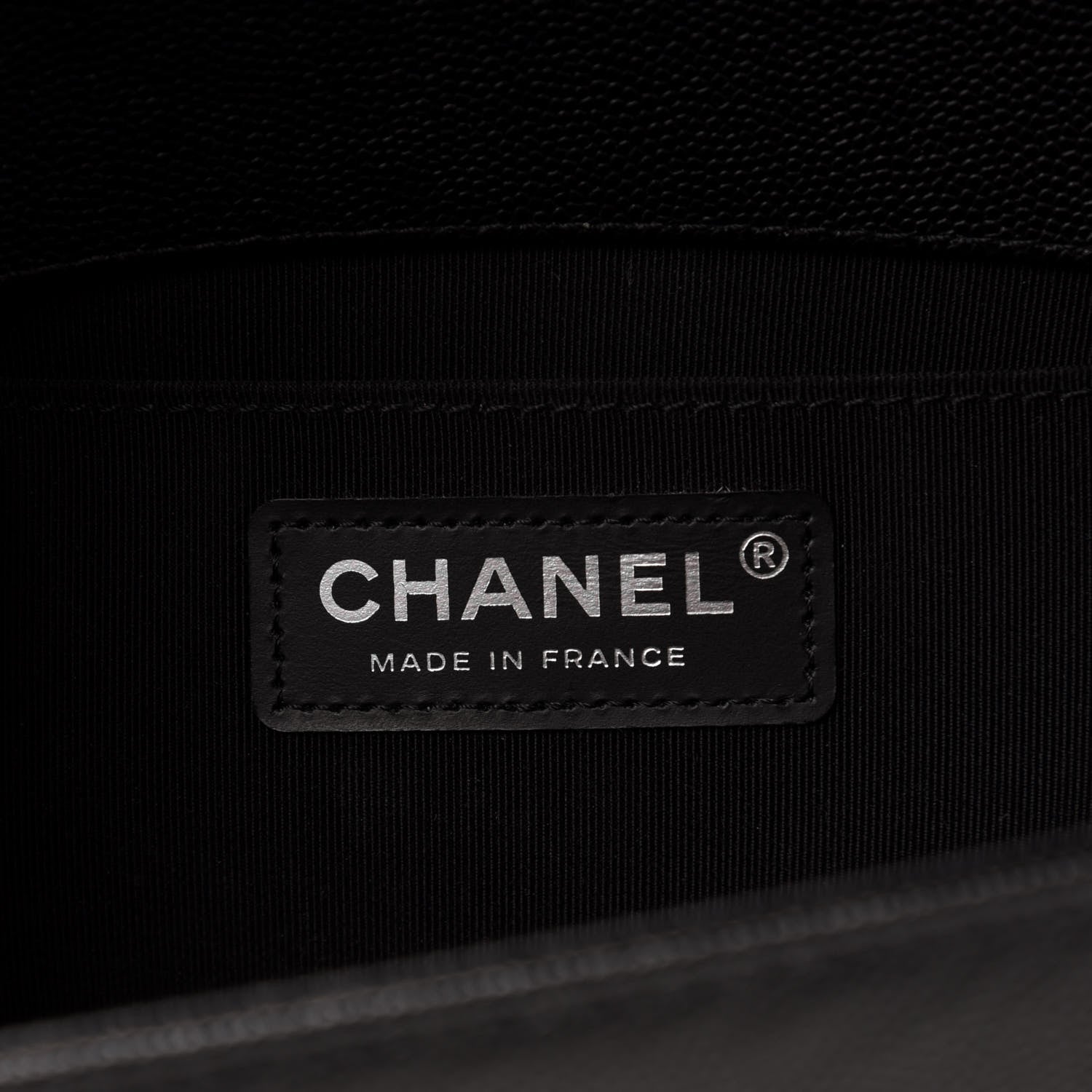 Chanel Caviar Quilted Medium Boy Flap Black 8 of 11