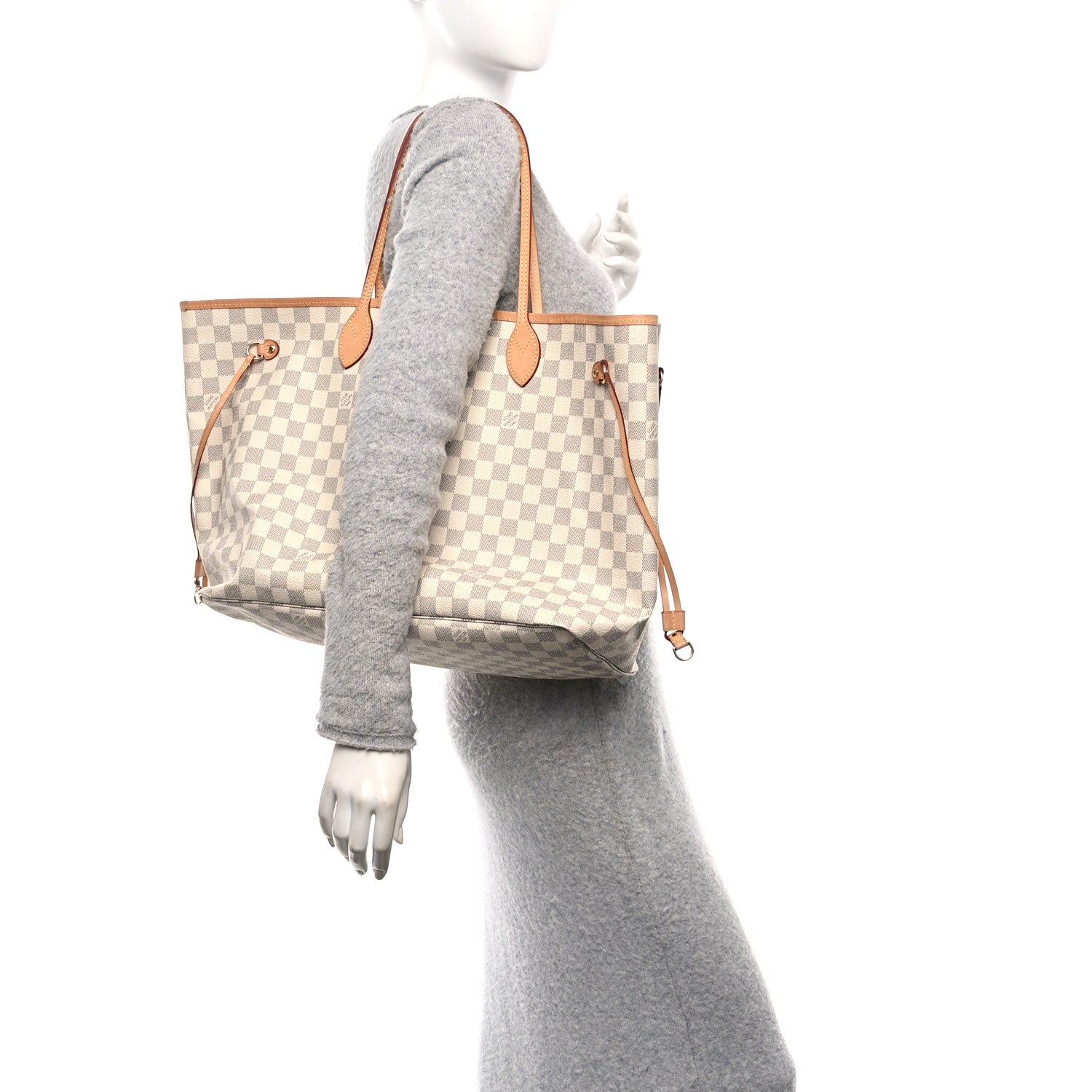Louis Vuitton Damier Azur Neo Neverfull GM 2 of 10