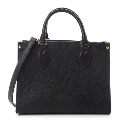Louis Vuitton Empreinte Monogram Giant Onthego PM Black 1 of 7