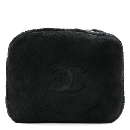 Chanel Fur CC Flat Mules 41 Black 10 of 14