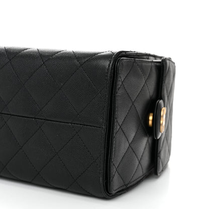 Chanel Caviar Quilted Small Chanel 25 Handbag Black 10 of 10