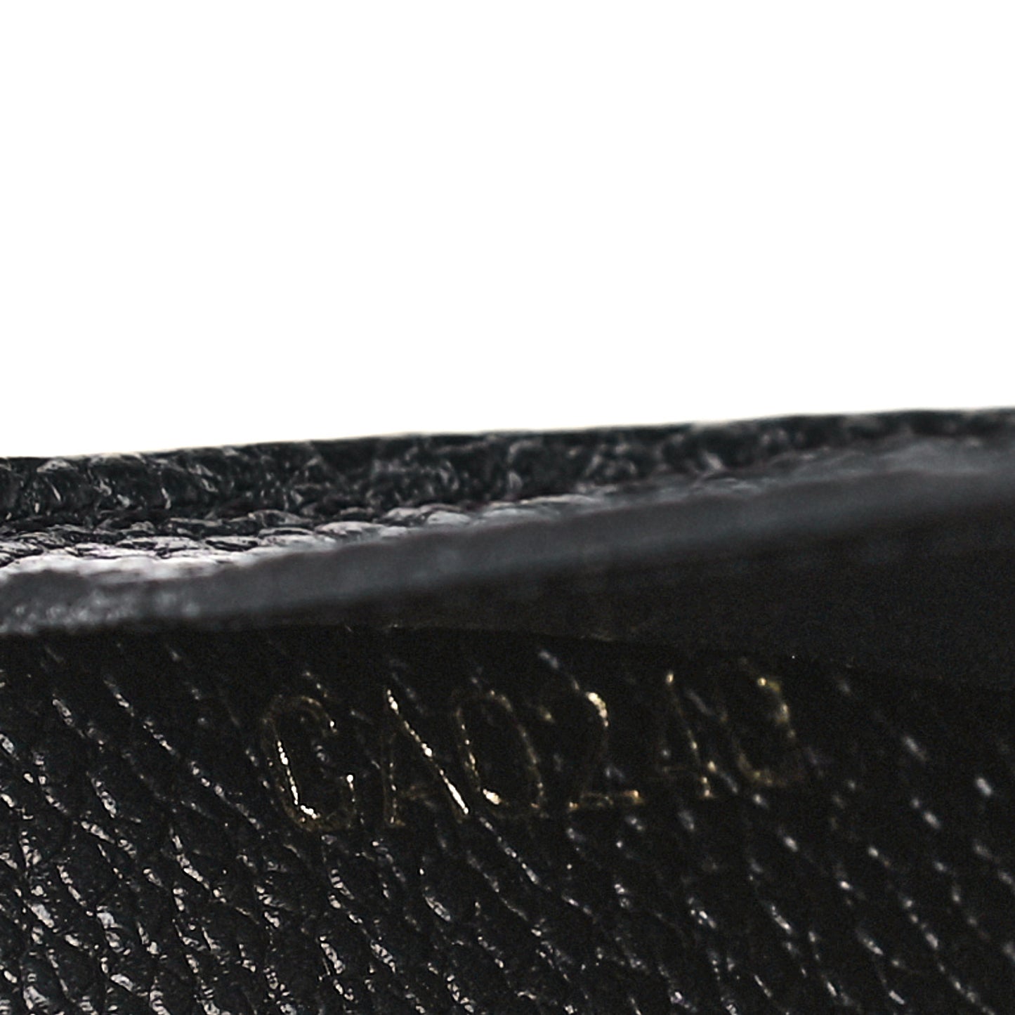 Empreinte Business Card Holder Black