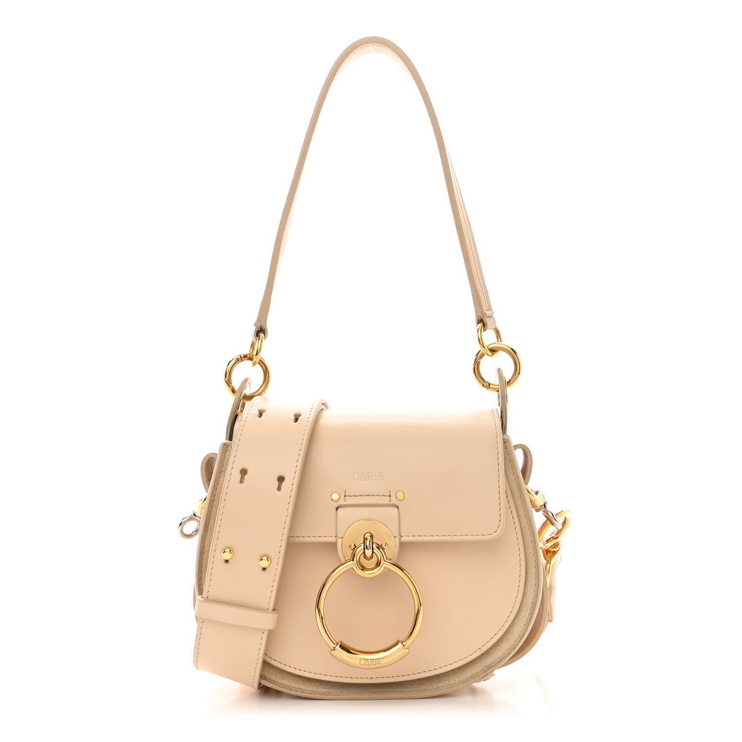 Chloe Calfskin Small Tess Bag Blondie Beige 1 of 14