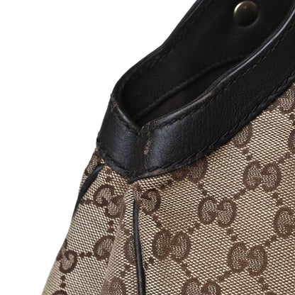 Gucci Monogram Medium Sukey Tote Dark Brown 13 of 17