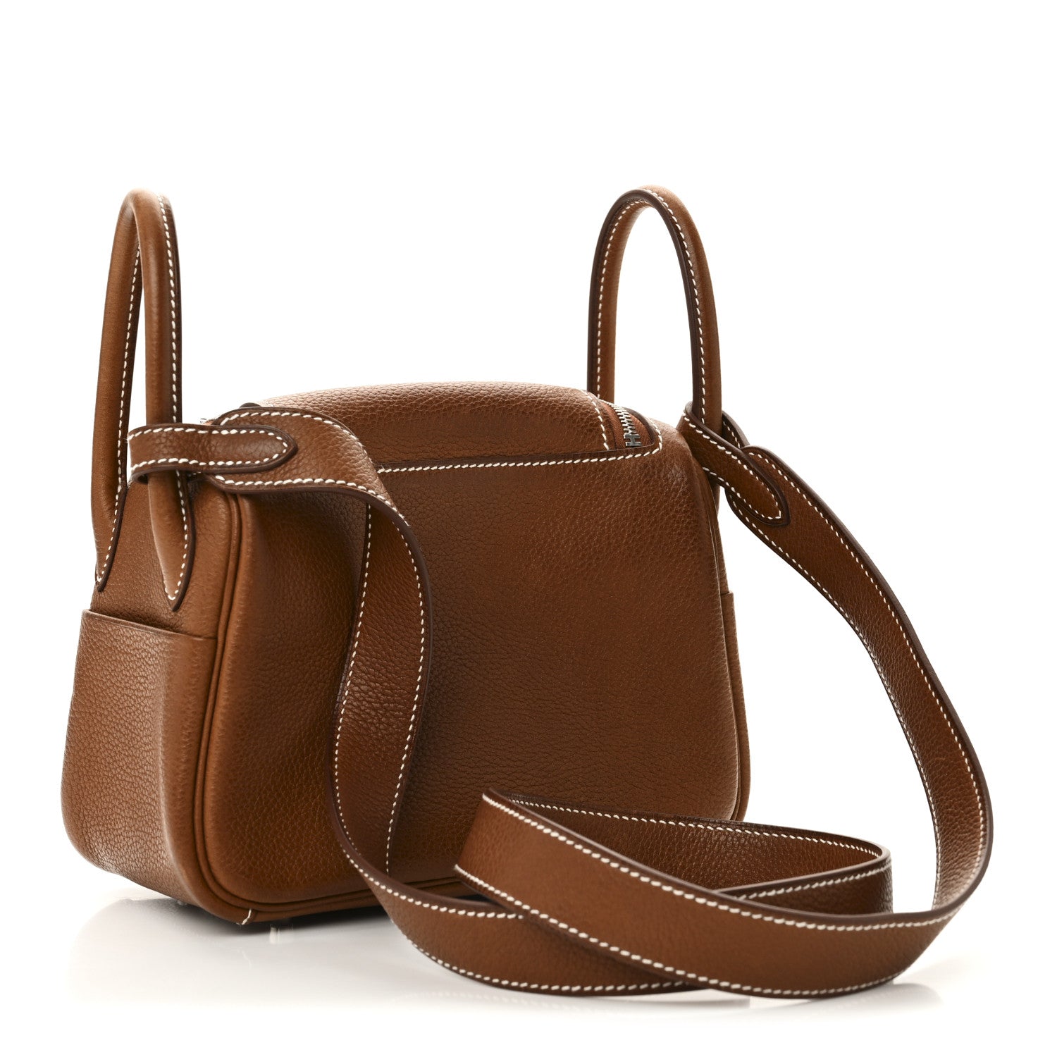 Hermes Barenia Faubourg Mini Lindy 20 Fauve 1747980 – FASHIONPHILE