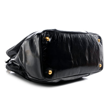 Prada Vitello Shine Tote Nero Black 4 of 9