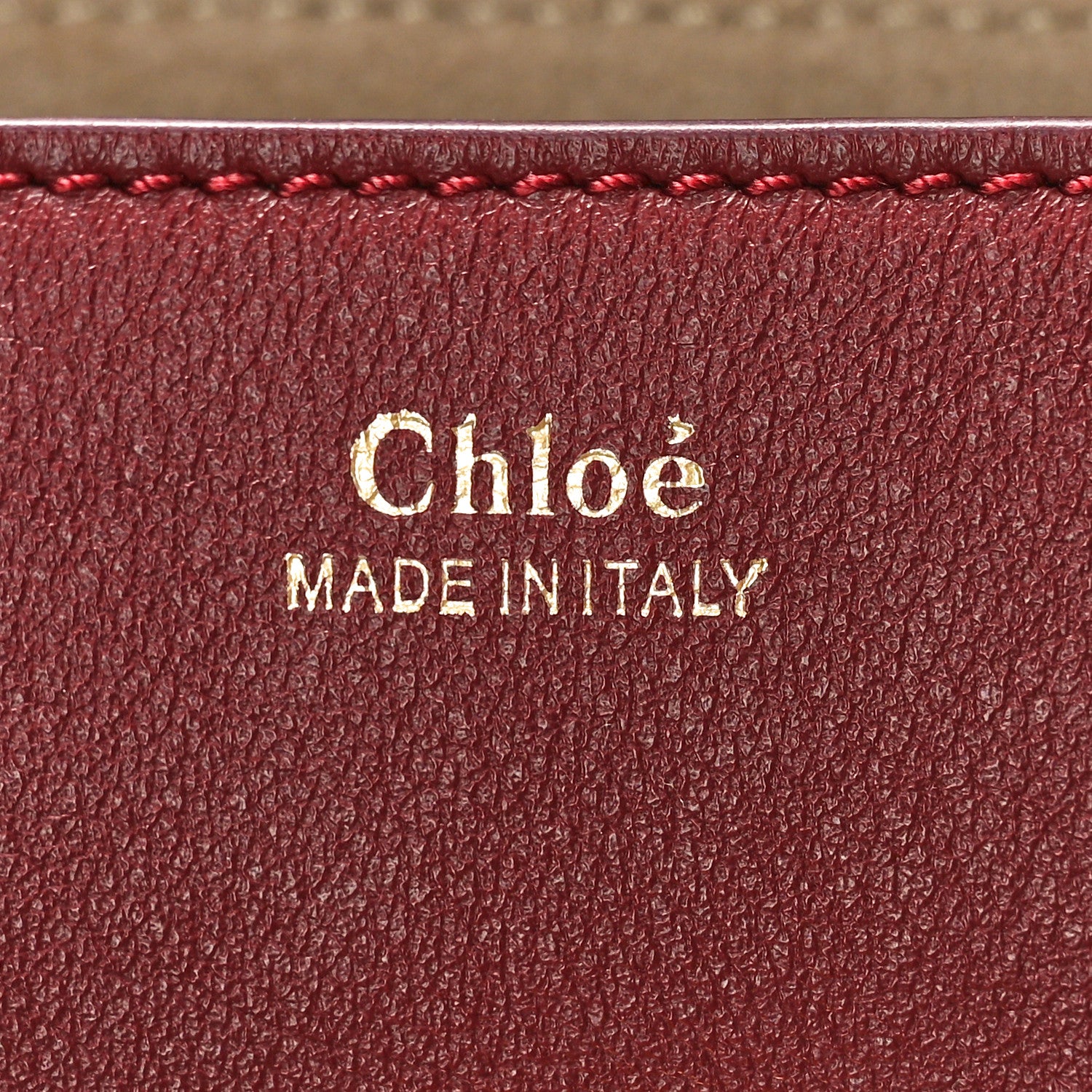 Chloe Smooth Calfskin Mini Drew Shoulder Bag Wine Purple 6 of 9