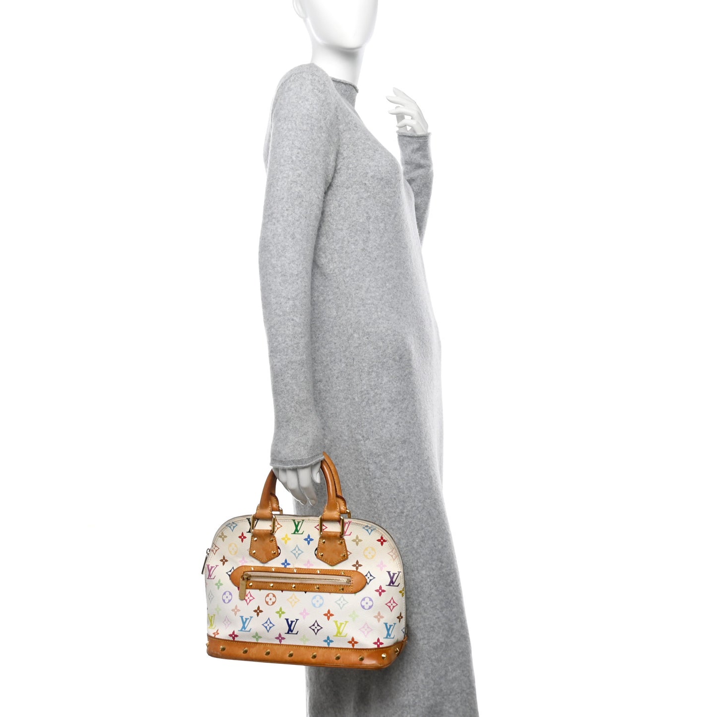 Monogram Multicolor Alma White