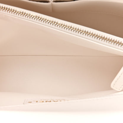 Chanel Caviar Quilted Small Coco Handle Flap White 6 of 11