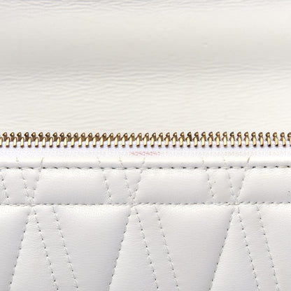 Versace Nappa Quilted Virtus Top Handle Shoulder Bag White 8 of 13